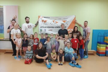 Latvijas Veselības sporta nedēļa 2025. Rīta rosme ar vecākiem. 38